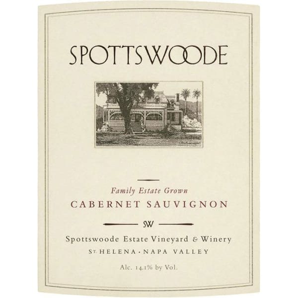 Rượu vang đỏ Spottswoode Cabernet Sauvignon 2003