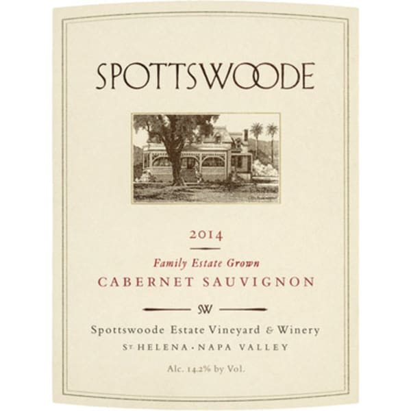 Rượu vang đỏ Spottswoode Cabernet Sauvignon 2014
