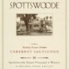 Rượu vang đỏ Spottswoode Cabernet Sauvignon (chai 3 lít) 2018