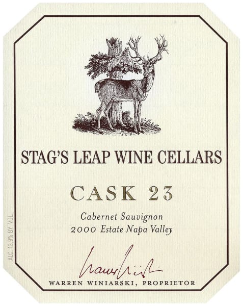 Rượu vang đỏ Stag's Leap Wine Cellars Cask 23 Cabernet Sauvignon (chai Magnum 1,5 lít) 2000