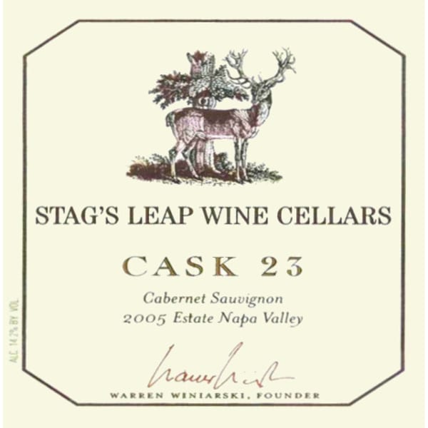 Rượu vang đỏ Stag's Leap Wine Cellars Cask 23 Cabernet Sauvignon (chai Magnum 1,5 lít) 2005