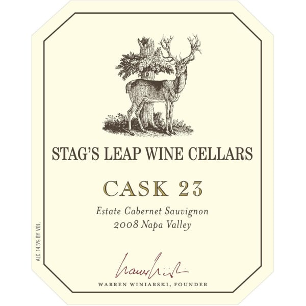 Rượu vang đỏ Stag's Leap Wine Cellars Cask 23 Cabernet Sauvignon (chai Magnum 1,5 lít) 2008