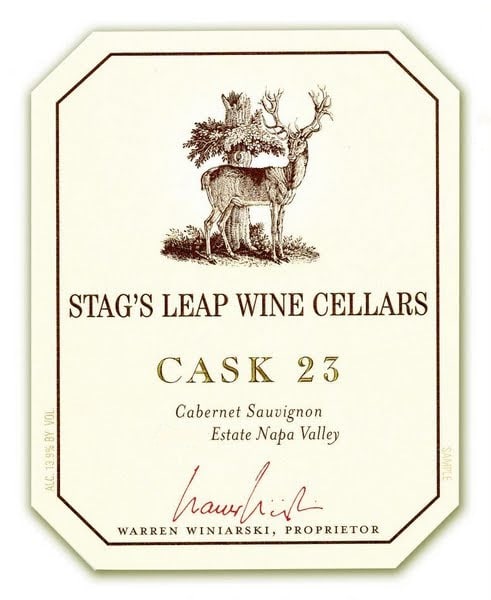 Rượu vang đỏ Stag's Leap Wine Cellars Cask 23 Cabernet Sauvignon 1992