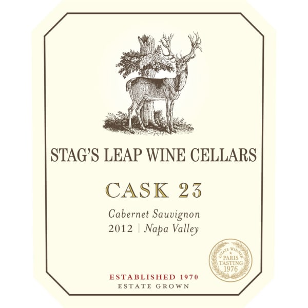 Rượu vang đỏ Stag's Leap Wine Cellars Cask 23 Cabernet Sauvignon (damaged labels) 2012