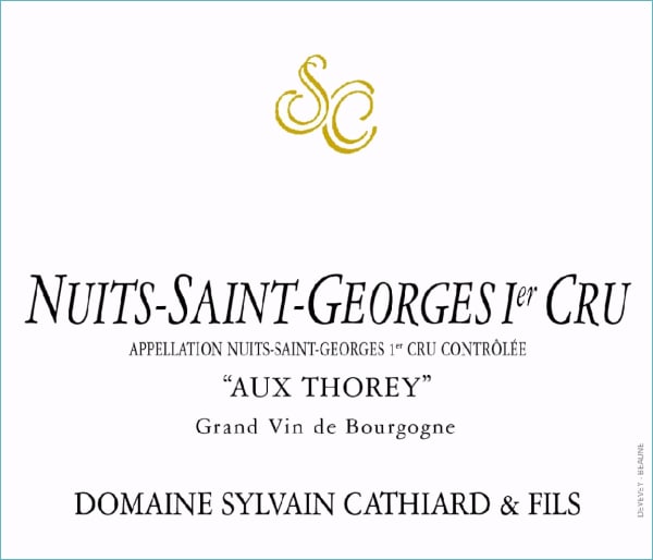 Rượu vang đỏ Sylvain Cathiard Nuits-Saint-Georges Aux Thorey Premier Cru 2018
