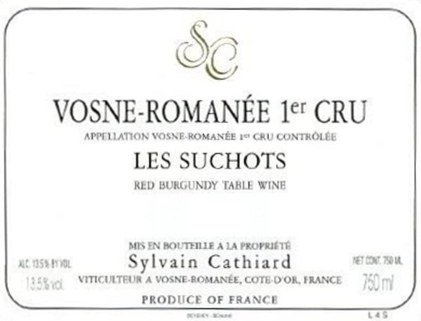 Rượu vang đỏ Sylvain Cathiard Vosne-Romanee Les Suchots Premier Cru 2004