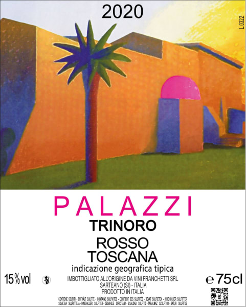 Rượu vang đỏ Tenuta di Trinoro Palazzi 2020