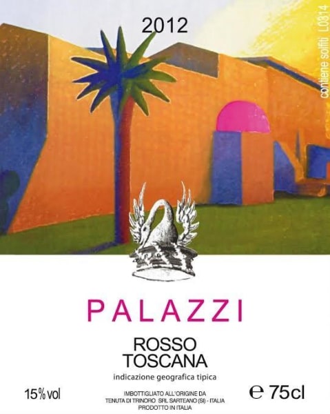 Rượu vang đỏ Tenuta di Trinoro Palazzi Rosso Toscana 2012