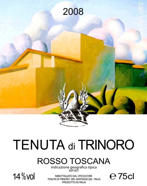 Rượu vang đỏ Tenuta di Trinoro Toscana Rosso 2008
