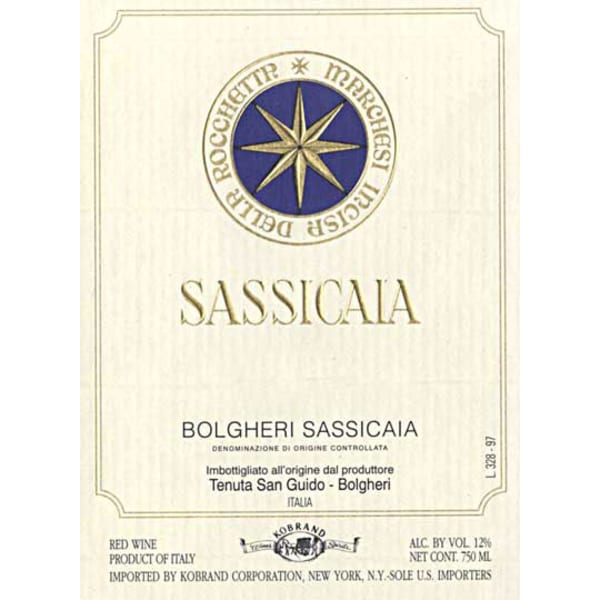 Rượu vang đỏ Tenuta San Guido Sassicaia 1995