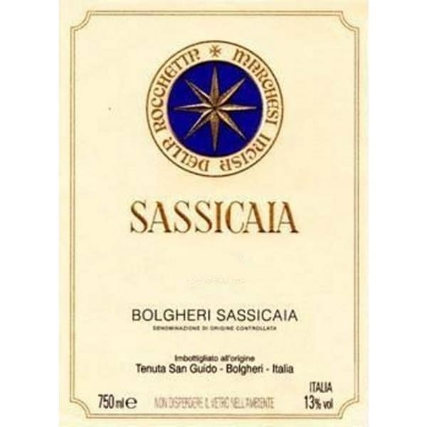 Rượu vang đỏ Tenuta San Guido Sassicaia 2003
