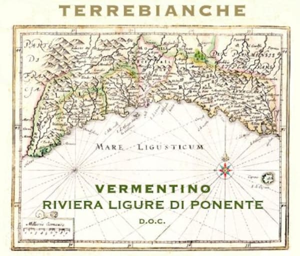 Rượu vang trằng Terre Bianche Riviera Ligure di Ponente Vermentino 2011