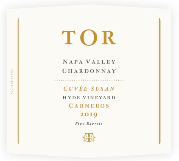 Rượu vang trằng TOR Hyde Vineyard Cuvee Susan Chardonnay 2019