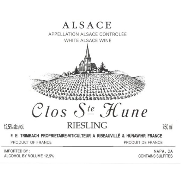 Rượu vang trằng Trimbach Clos Ste. Hune 2006