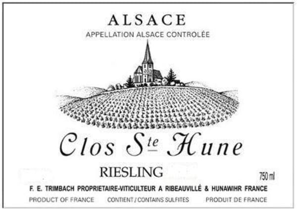 Rượu vang trằng Trimbach Clos Ste. Hune 2017