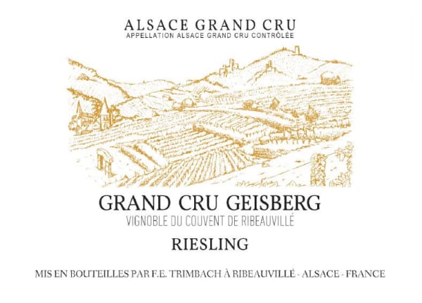 Rượu vang trằng Trimbach Geisberg Riesling Grand Cru 2014