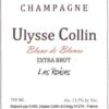 Rượu vang trằng Ulysse Collin Champagne Blanc de Blancs Les Roises Extra Brut 2011