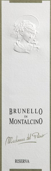 Rượu vang đỏ Valdicava Madonna del Piano Brunello di Montalcino Riserva 2007