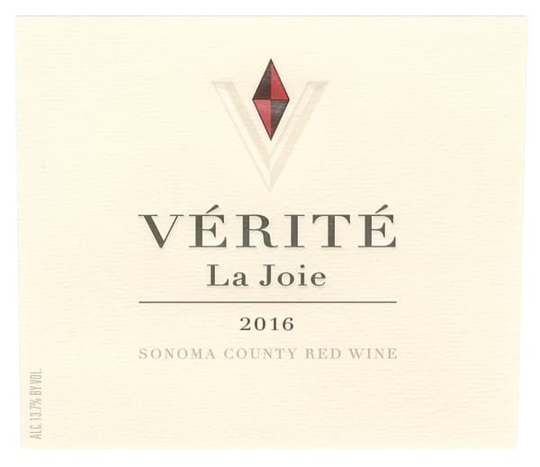 Rượu vang đỏ Verite La Joie 2016
