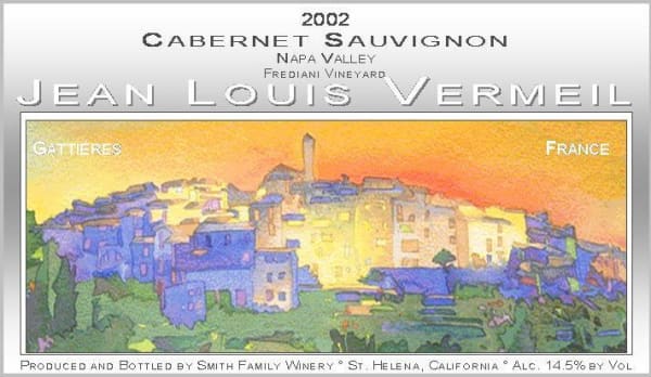 Rượu vang đỏ Vermeil Wines Frediani Vineyard Cabernet Sauvignon 2002
