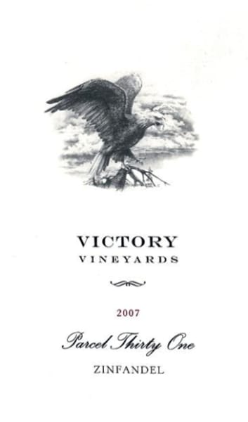 Rượu vang đỏ Victory Vineyards Parcel Thirty One Zinfandel 2007