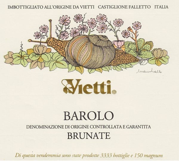 Rượu vang đỏ Vietti Barolo Brunate 2017
