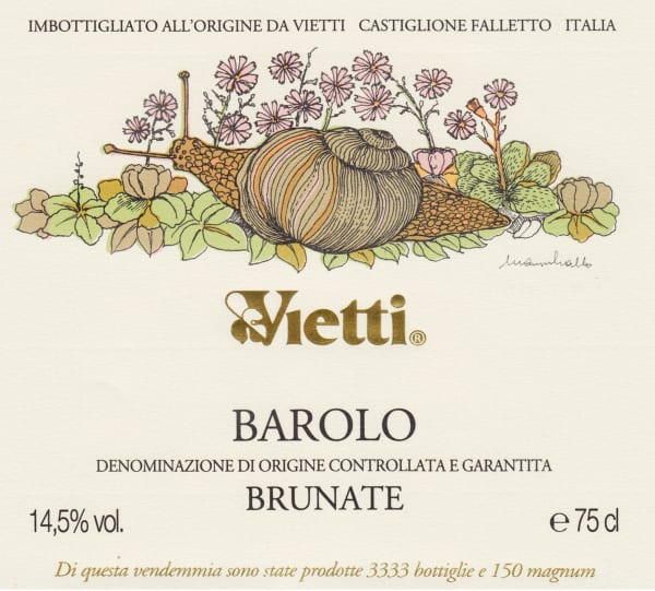 Rượu vang đỏ Vietti Barolo Brunate (chai 3 lít) 2015