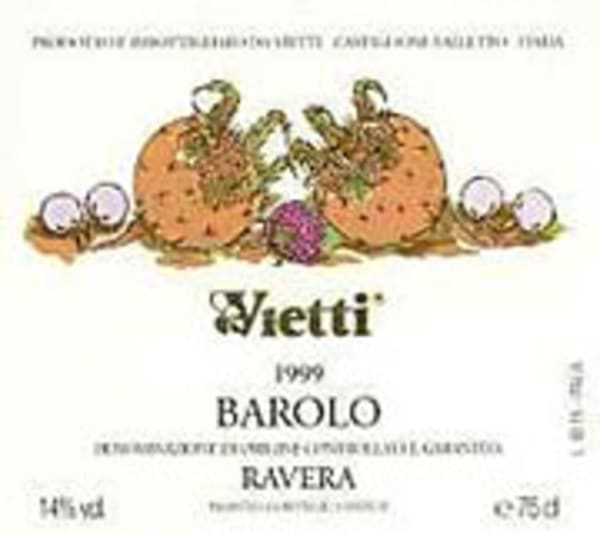 Rượu vang đỏ Vietti Barolo Ravera 2000