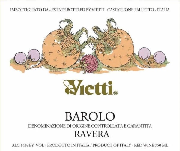 Rượu vang đỏ Vietti Barolo Ravera (chai 3 lít) 2015