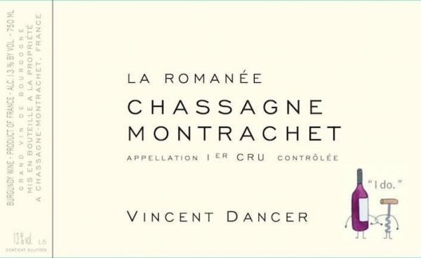 Rượu vang trằng Vincent Dancer Chassagne Montrachet La Romanee 2013