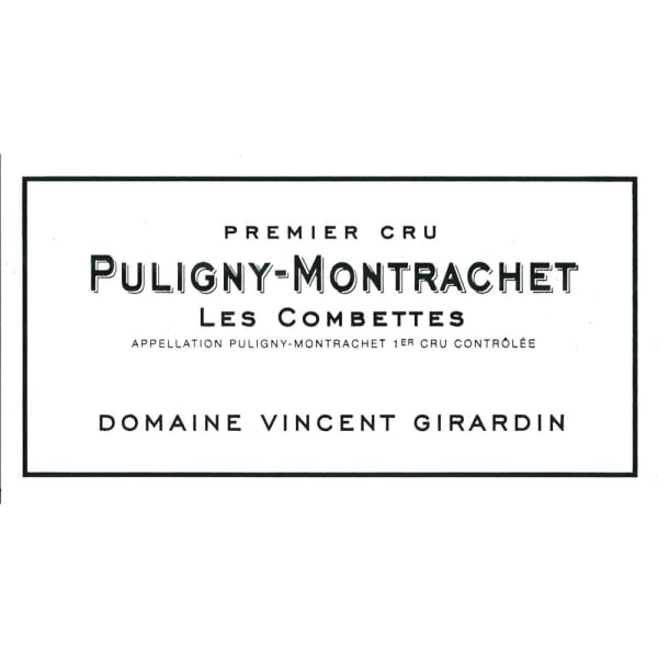 Rượu vang trằng Vincent Girardin Puligny-Montrachet Les Combettes Premier Cru 2016