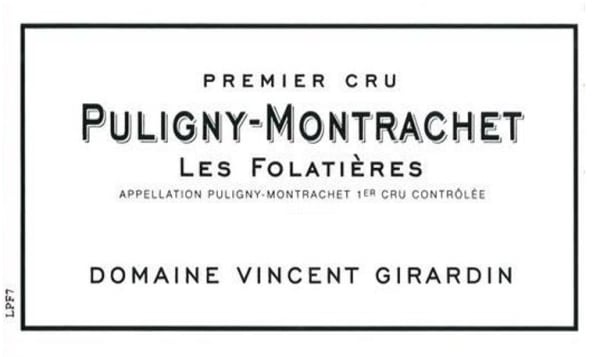 Rượu vang trằng Vincent Girardin Puligny-Montrachet Les Folatieres Premier Cru 2018