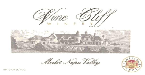 Rượu vang đỏ Vine Cliff Merlot 2002