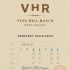 Rượu vang đỏ Vine Hill Ranch VHR Cabernet Sauvignon 2015