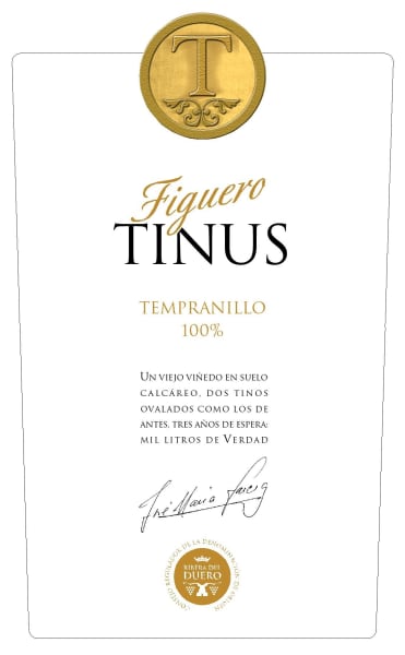 Rượu vang đỏ Vinedo y Bodegas Garcia Figuero Tinus 2008