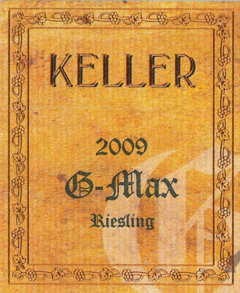 Rượu vang trằng Weingut Keller G-Max Trocken Riesling 2009