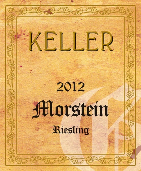 Rượu vang trằng Weingut Keller Westhofener Morstein Grosses Gewachs Riesling 2012