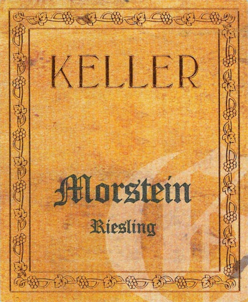 Rượu vang trằng Weingut Keller Westhofener Morstein Grosses Gewachs Riesling 2013