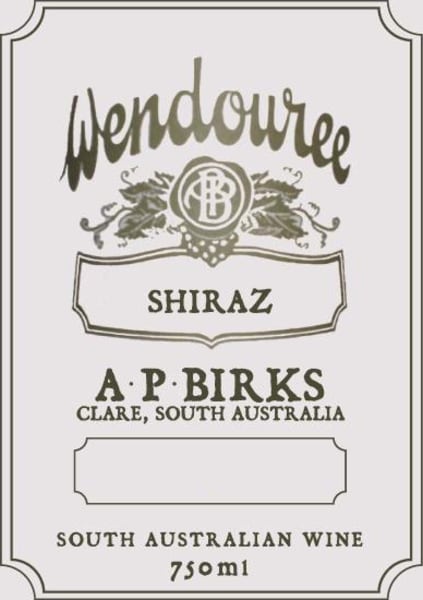 Rượu vang đỏ Wendouree Shiraz 1996