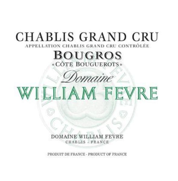 Rượu vang trằng William Fevre Chablis Bougros Cote Bouguerots Grand Cru 2018