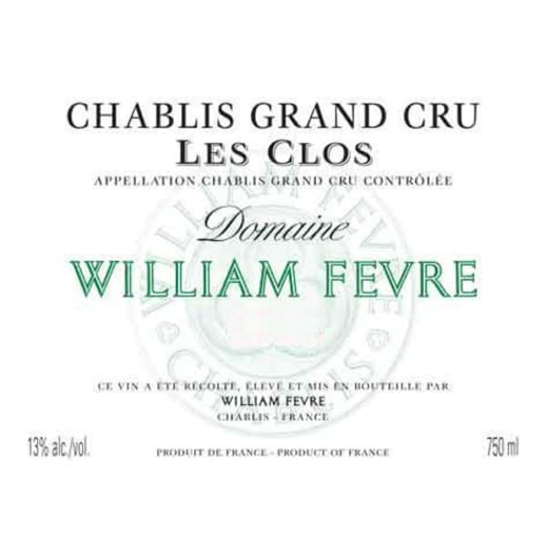 Rượu vang trằng William Fevre Chablis Les Clos Grand Cru 2006