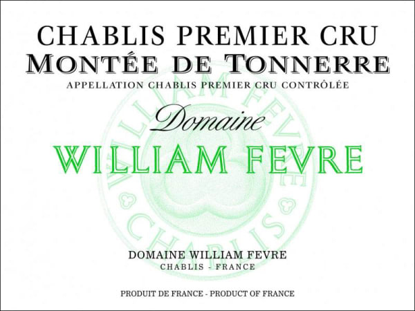 Rượu vang trằng William Fevre Chablis Montee de Tonnerre Premier Cru 2021