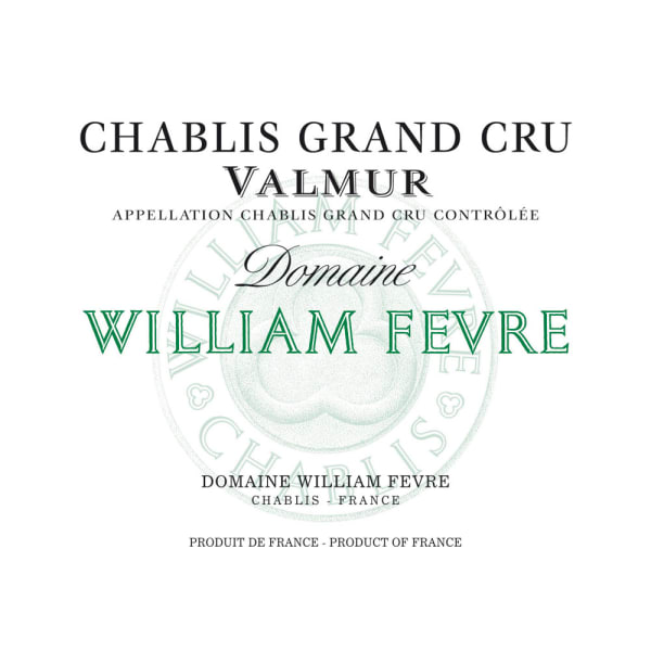 Rượu vang trằng William Fevre Chablis Valmur Domaine Grand Cru 2012
