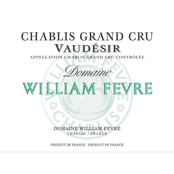 Rượu vang trằng William Fevre Chablis Vaudesir Domaine Grand Cru 2016