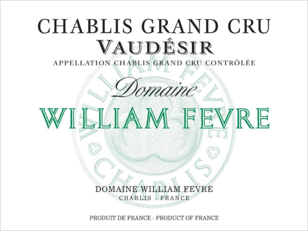 Rượu vang trằng William Fevre Chablis Vaudesir Grand Cru 2018