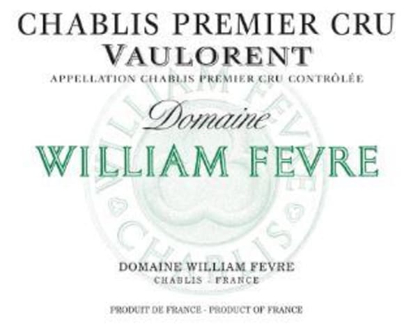 Rượu vang trằng William Fevre Chablis Vaulorent Premier Cru 2020