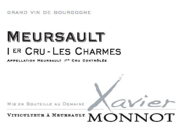 Rượu vang trằng Xavier Monnot Meursault Les Charmes Premier Cru 2011
